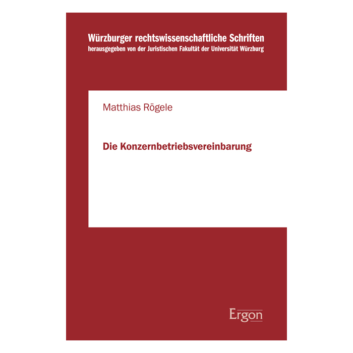 Die Konzernbetriebsvereinbarung Die Konzernbetriebsvereinbarung