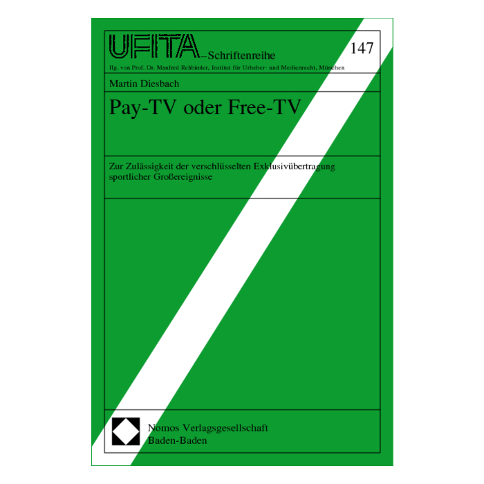 Pay-TV oder Free-TV Pay-TV oder Free-TV