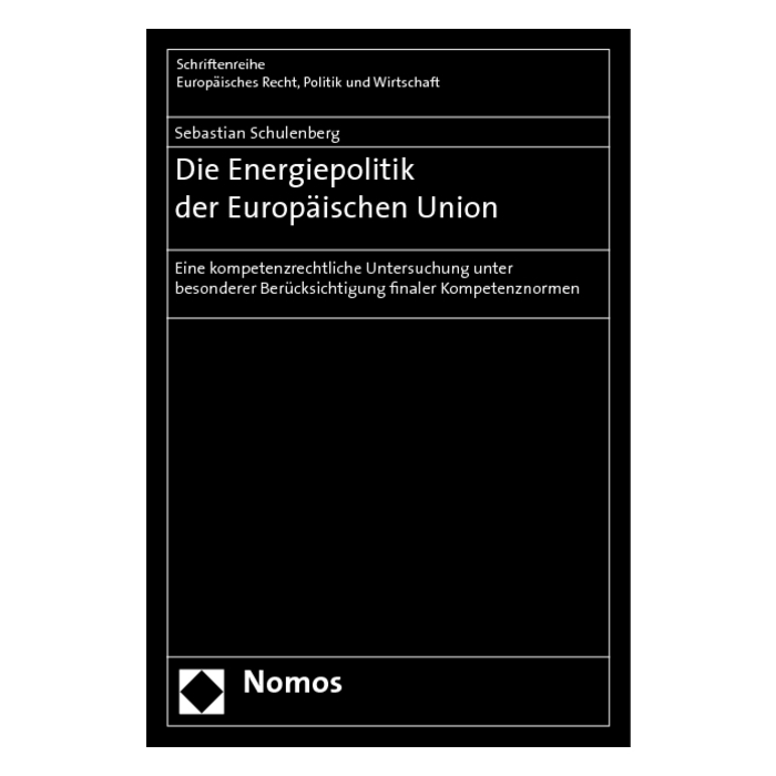 Die Energiepolitik der Europäischen Union Die Energiepolitik der Europäischen Union