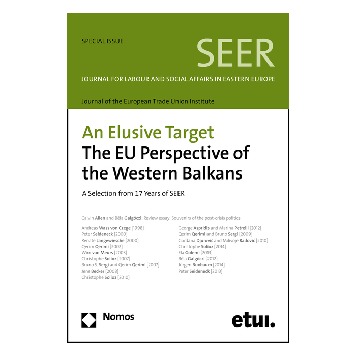 An Elusive Target: The EU Perspective of the Western Balkans An Elusive Target: The EU Perspective of the Western Balkans