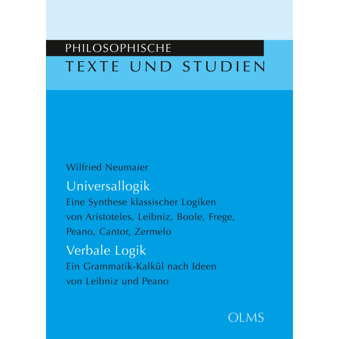 Universallogik / Verbale Logik Universallogik / Verbale Logik