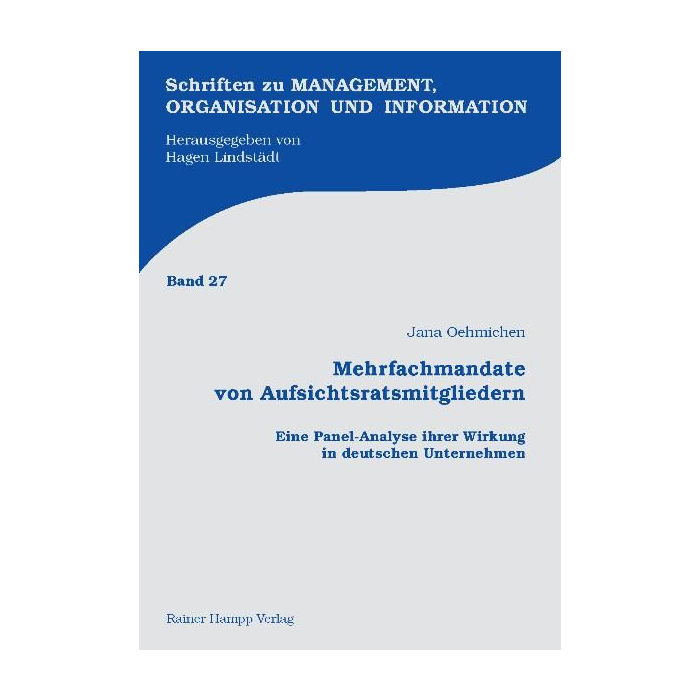 Mehrfachmandate von Aufsichtsratsmitgliedern Mehrfachmandate von Aufsichtsratsmitgliedern