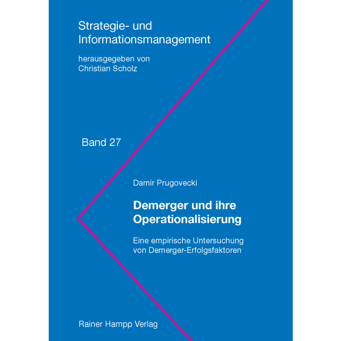 Demerger und ihre Operationalisierung Demerger und ihre Operationalisierung