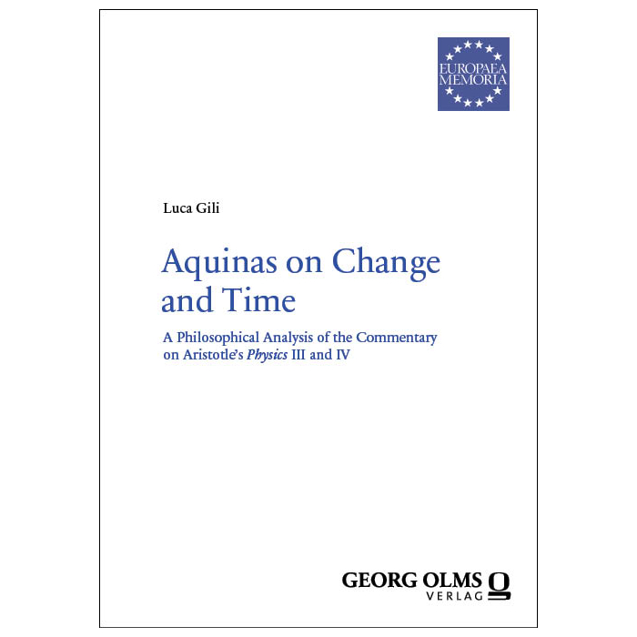 Aquinas on Change and Time Aquinas on Change and Time