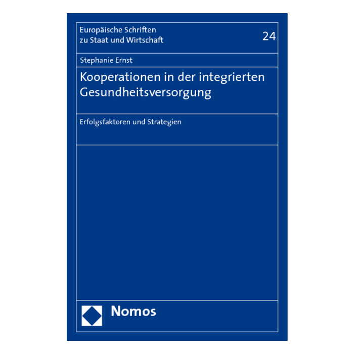 Kooperationen in der integrierten Gesundheitsversorgung Kooperationen in der integrierten Gesundheitsversorgung