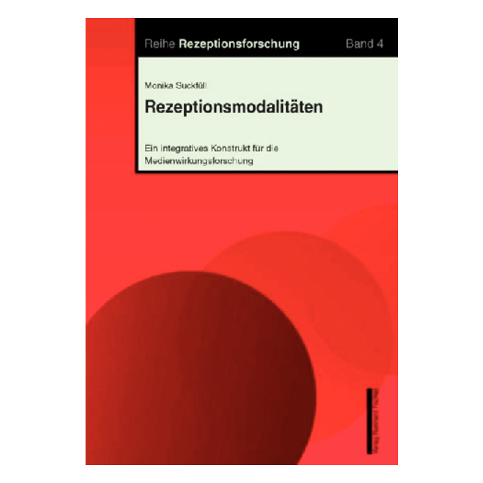 Rezeptionsmodalitäten Rezeptionsmodalitäten