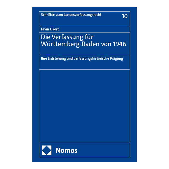 Die Verfassung für Württemberg-Baden von 1946 Die Verfassung für Württemberg-Baden von 1946