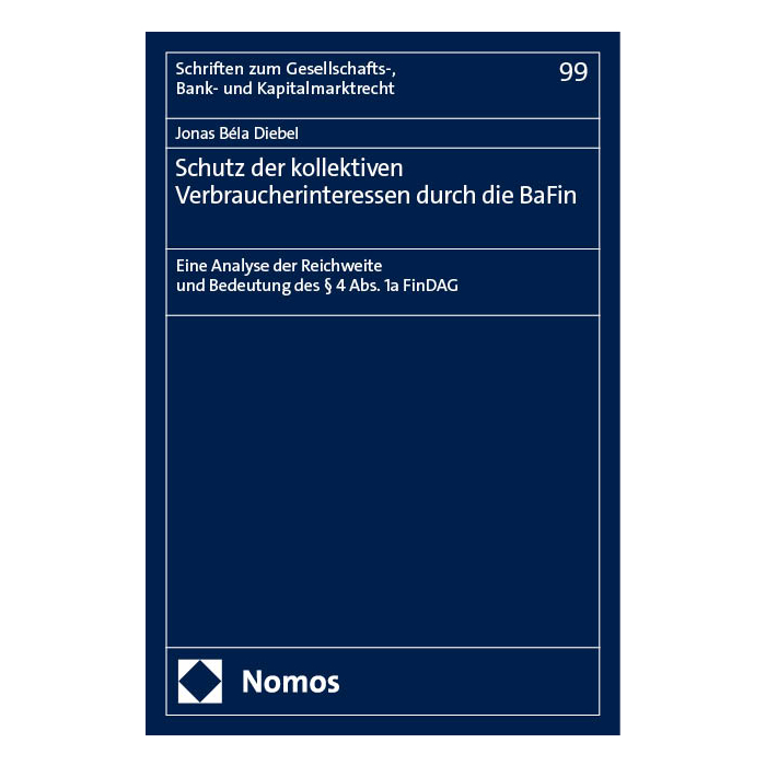 Schutz der kollektiven Verbraucherinteressen durch die BaFin Schutz der kollektiven Verbraucherinteressen durch die BaFin