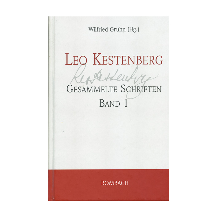 Leo Kestenberg: Gesammelte Schriften Leo Kestenberg: Gesammelte Schriften