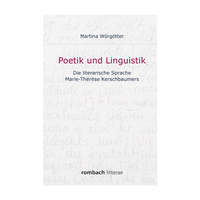 Poetik und Linguistik Poetik und Linguistik