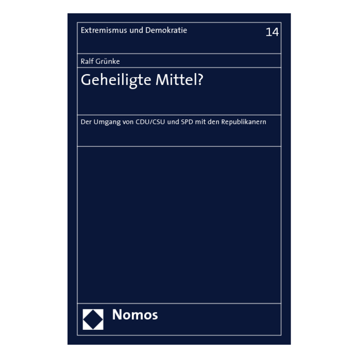 Geheiligte Mittel? Geheiligte Mittel?