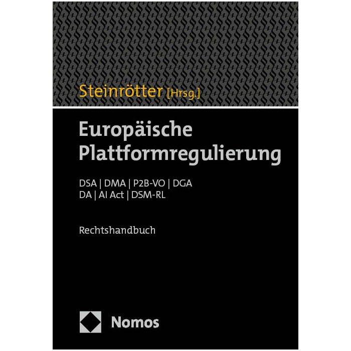 Europäische Plattformregulierung Europäische Plattformregulierung