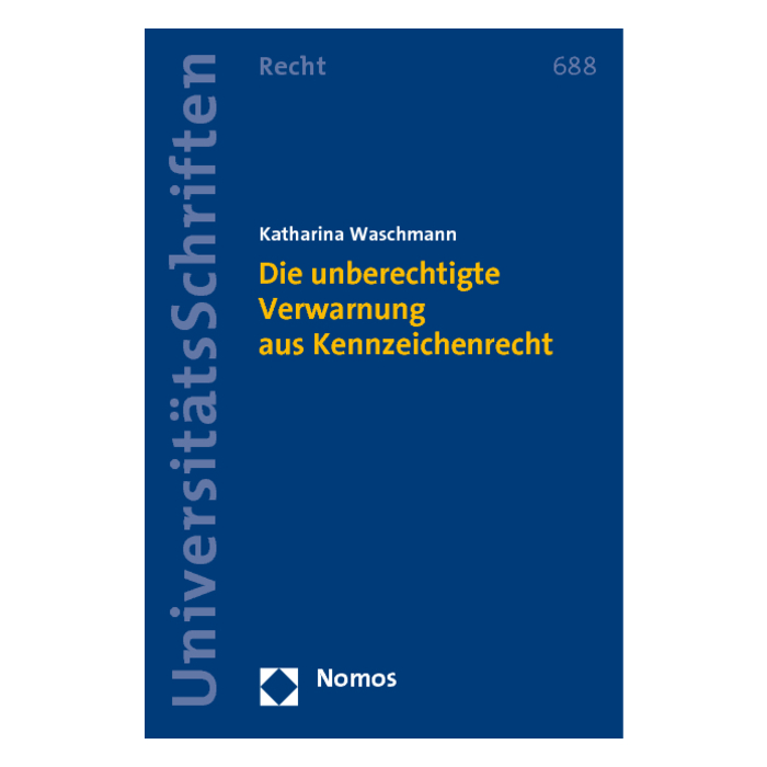 Die unberechtigte Verwarnung aus Kennzeichenrecht Die unberechtigte Verwarnung aus Kennzeichenrecht
