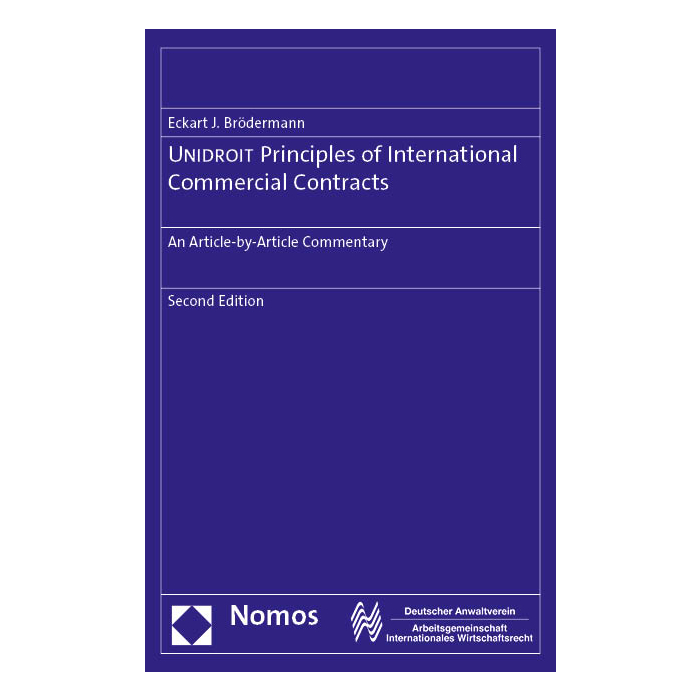 UNIDROIT Principles of International Commercial Contracts UNIDROIT Principles of International Commercial Contracts