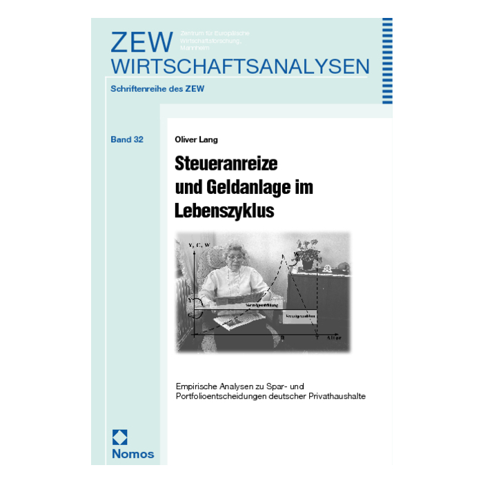 Steueranreize und Geldanlage im Lebenszyklus Steueranreize und Geldanlage im Lebenszyklus
