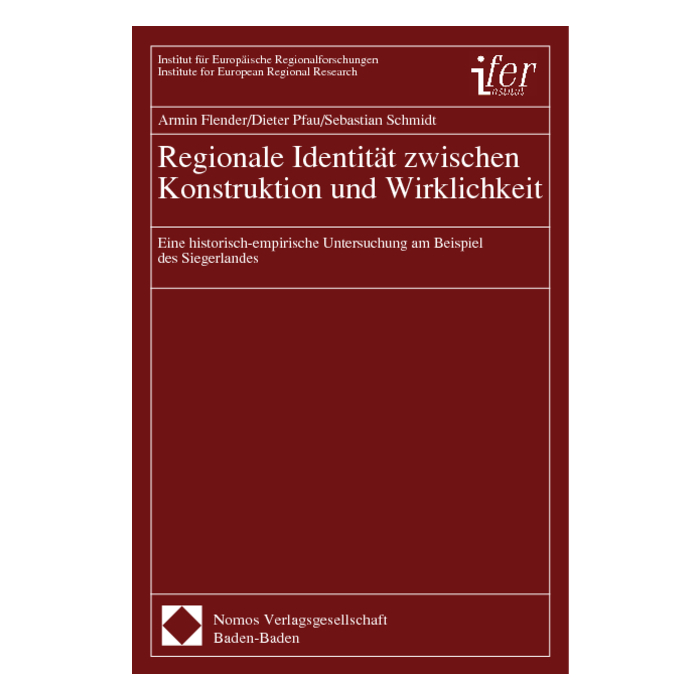 Regionale Identität zwischen Konstruktion und Wirklichkeit Regionale Identität zwischen Konstruktion und Wirklichkeit