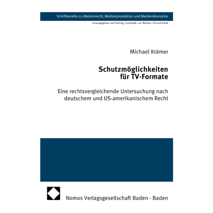 Schutzmöglichkeiten für TV-Formate Schutzmöglichkeiten für TV-Formate