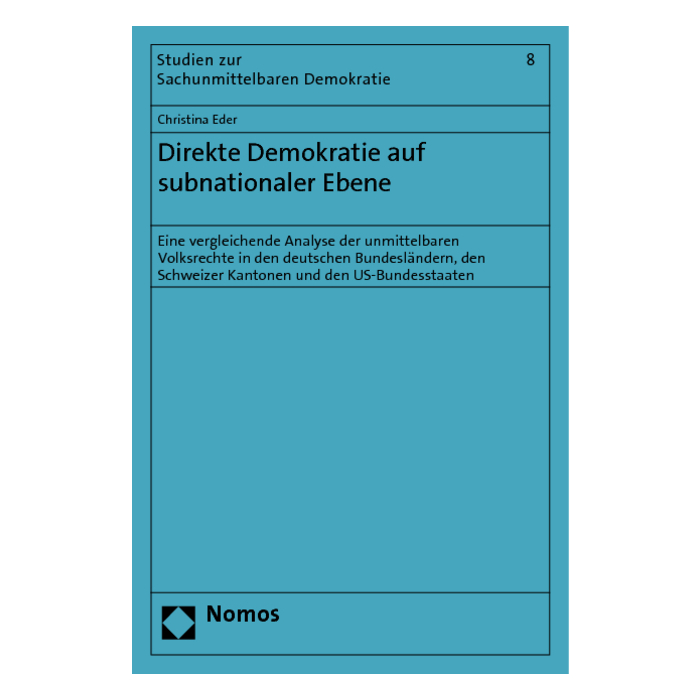 Direkte Demokratie auf subnationaler Ebene Direkte Demokratie auf subnationaler Ebene