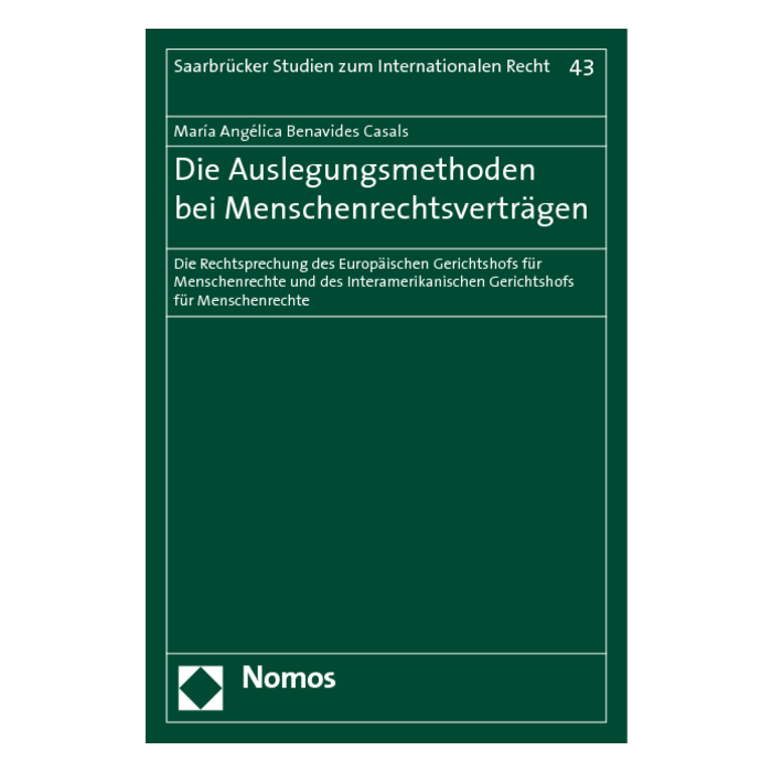 Die Auslegungsmethoden bei Menschenrechtsverträgen Die Auslegungsmethoden bei Menschenrechtsverträgen