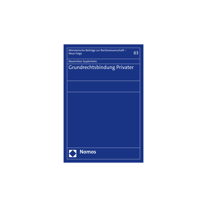 Grundrechtsbindung Privater Grundrechtsbindung Privater