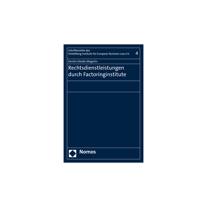 Rechtsdienstleistungen durch Factoringinstitute Rechtsdienstleistungen durch Factoringinstitute