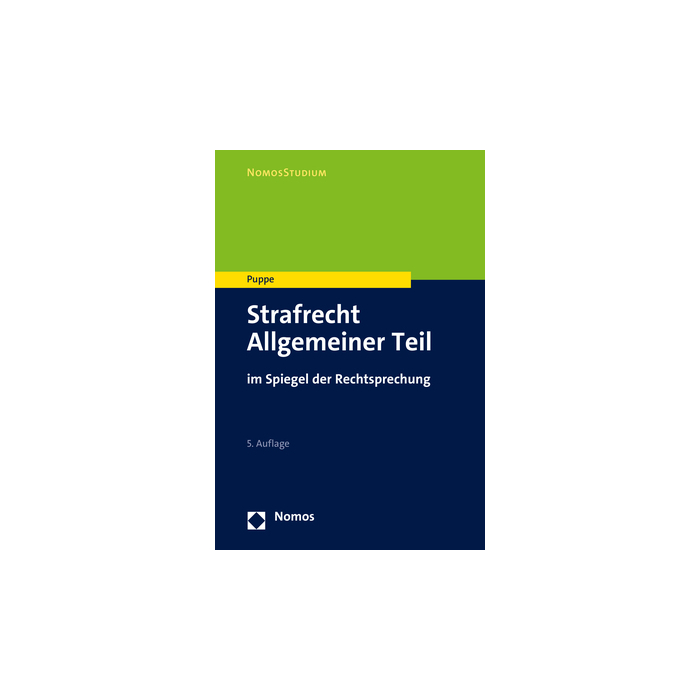 Strafrecht Allgemeiner Teil Strafrecht Allgemeiner Teil