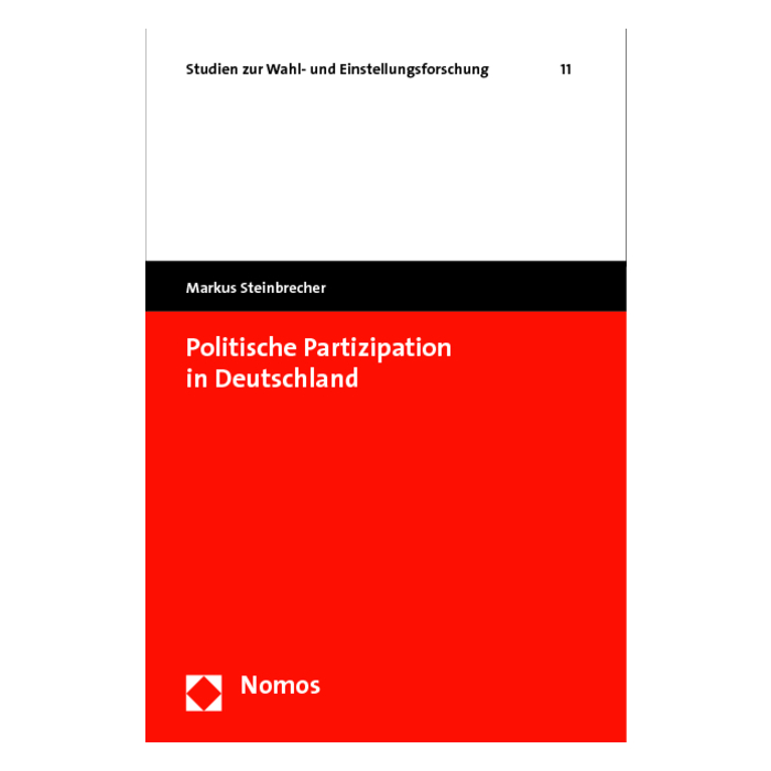 Politische Partizipation in Deutschland Politische Partizipation in Deutschland