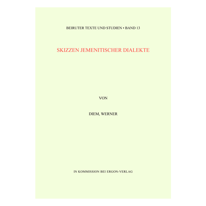 Skizzen jemenitischer Dialekte Skizzen jemenitischer Dialekte