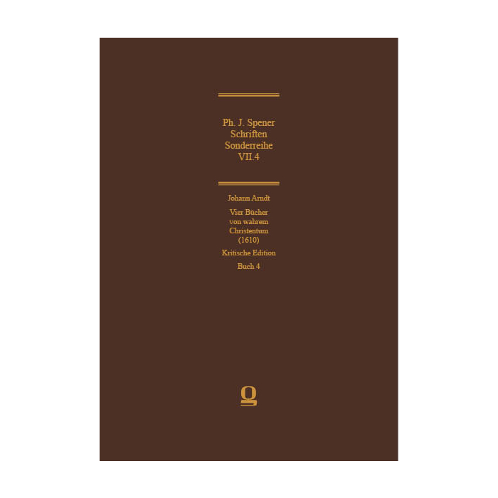 Philipp Jakob Spener: Schriften Philipp Jakob Spener: Schriften