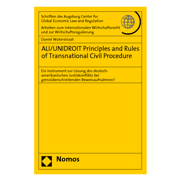 ALI/UNIDROIT Principles and Rules of Transnational Civil Procedure ALI/UNIDROIT Principles and Rules of Transnational Civil Procedure