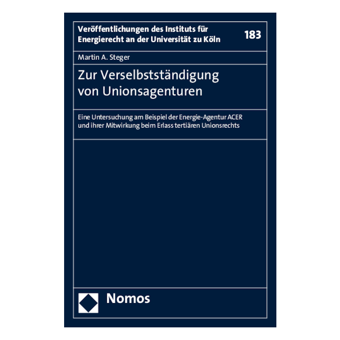 Zur Verselbstständigung von Unionsagenturen Zur Verselbstständigung von Unionsagenturen