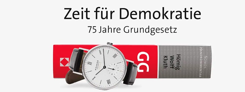 Uhren von Nomos Glashütte entdecken