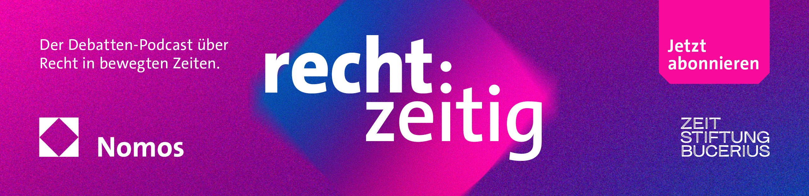 Der Debatten-Podcast über Recht in bewegten Zeiten.